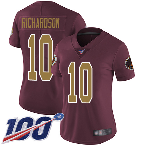 Washington Redskins Limited Burgundy Red Women Paul Richardson Alternate Jersey NFL Football #10 100th Season 80th Anniversary Vapor Untouchable